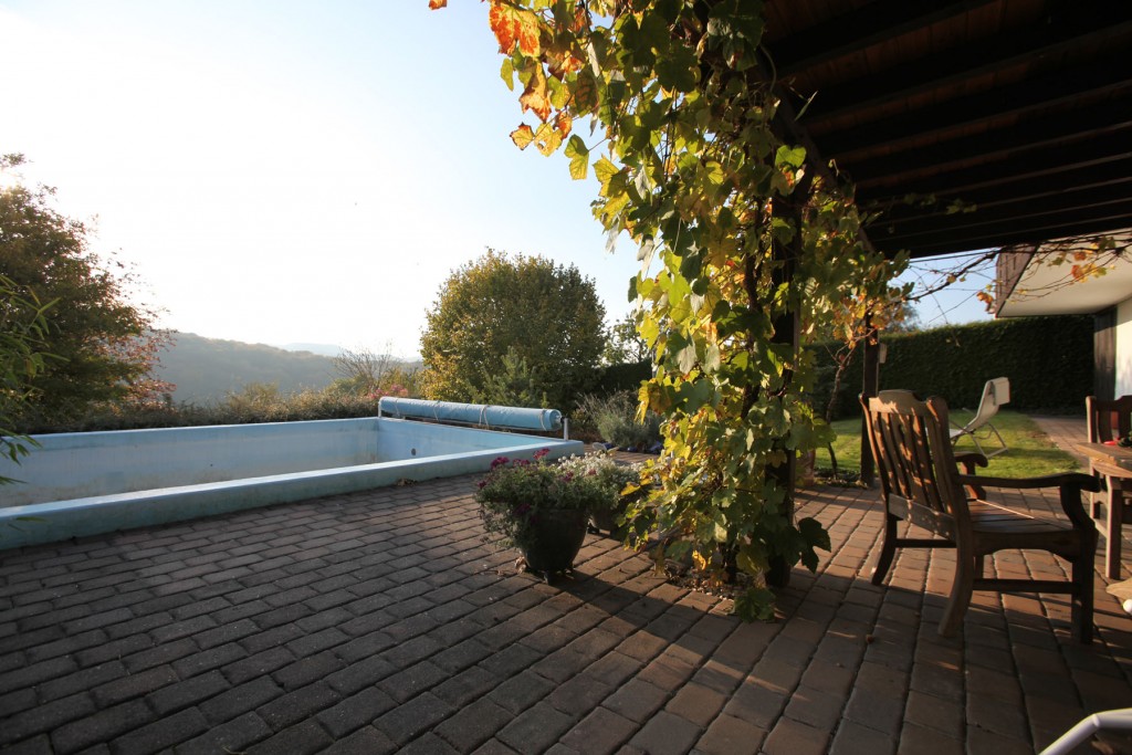 Entspanntes Leben inmitten der Natur mit Blick auf das Siebengebirge